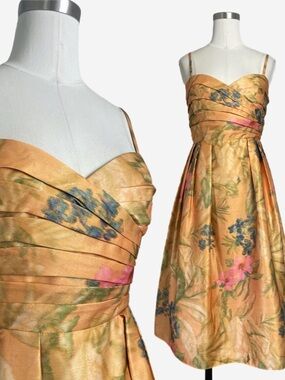 James Coviello x Anthropologie Botanica Dress floral preppy garden wedding 6